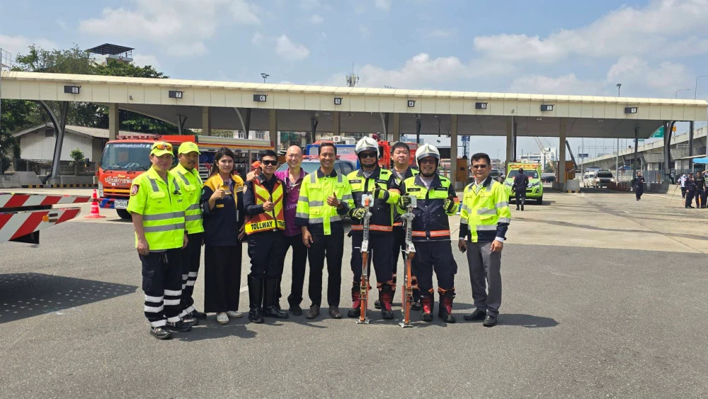 DMT เข้าร่วมการฝึกซ้อมแผนกู้ภัยและช่วยเหลืออุบัติเหตุร้ายแรง ประจำปี 2569 จัดโดยการทางพิเศษแห่งประเทศไทย (กทพ.)