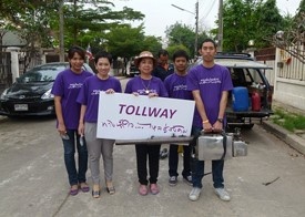 Tollway healing after flood