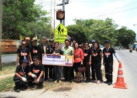 Solar - Power Signage at Tesaban Subpasarnmitbumroon School in Ayutthaya