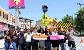 Solar Power Signage for Napamanorot School in Chonburi