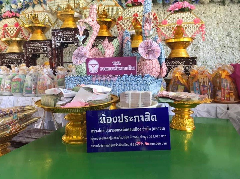 Kathin at Wat Dong Lakhon 2020
