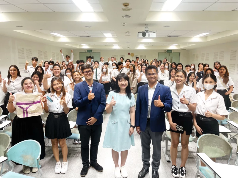 DMT supports CSR projects for students of the Faculty of Management Science, Kasetsart University, Sriracha Campus